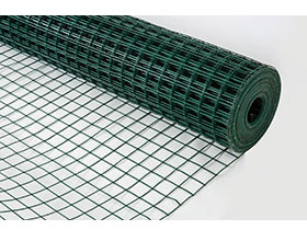 pvc coated welded iron wire mesh